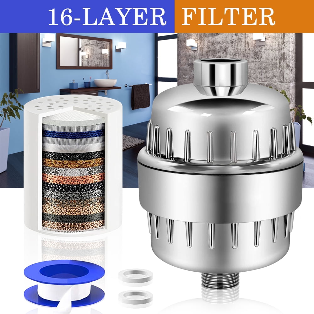 Shower Filter with Filter Shower Head with Filter for Hard Water