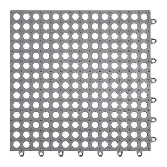 Shower Floor Mat 4PC Recent Orders 12x12 Inch Interlocking Floor Mats Non-Slip PVC Mat for Garage Pool Kennel Poultry Floor