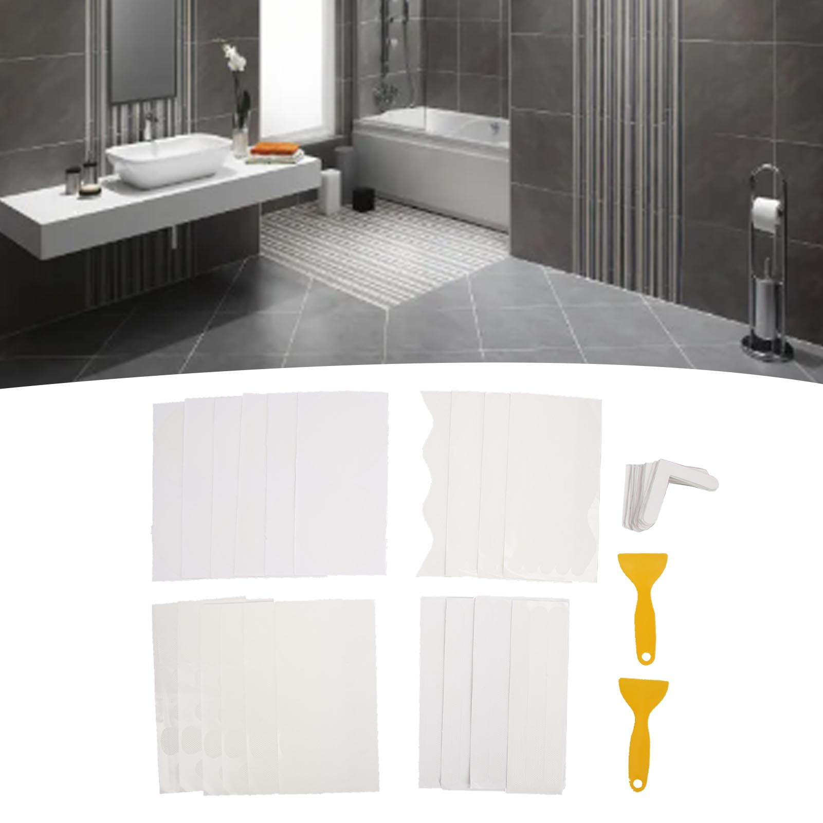 Shower Floor Stickers, Bathtub Stickers Slip Resistance Multipurpose