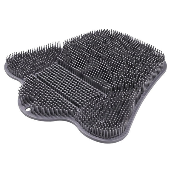 Shower Foot Back Scrubber Massage Pad, 2025 New Shower Foot Scrubber Mat Foot Back Cleaning Pad, Upgrade Shower Foot Scrubber Mat with Non- Suction Cups Back Exfoliating Bath Wash Pad