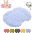 thumbnail image 1 of Shower Foot and Back Scrubber Massage Pad, Silicone Foot Scrubber Mat for Shower with Suction Cups, Wall Mount Back Cleaner, Non Slip Exfoliating Foot Brush for Men Women Seniors (D,1PC), 1 of 7