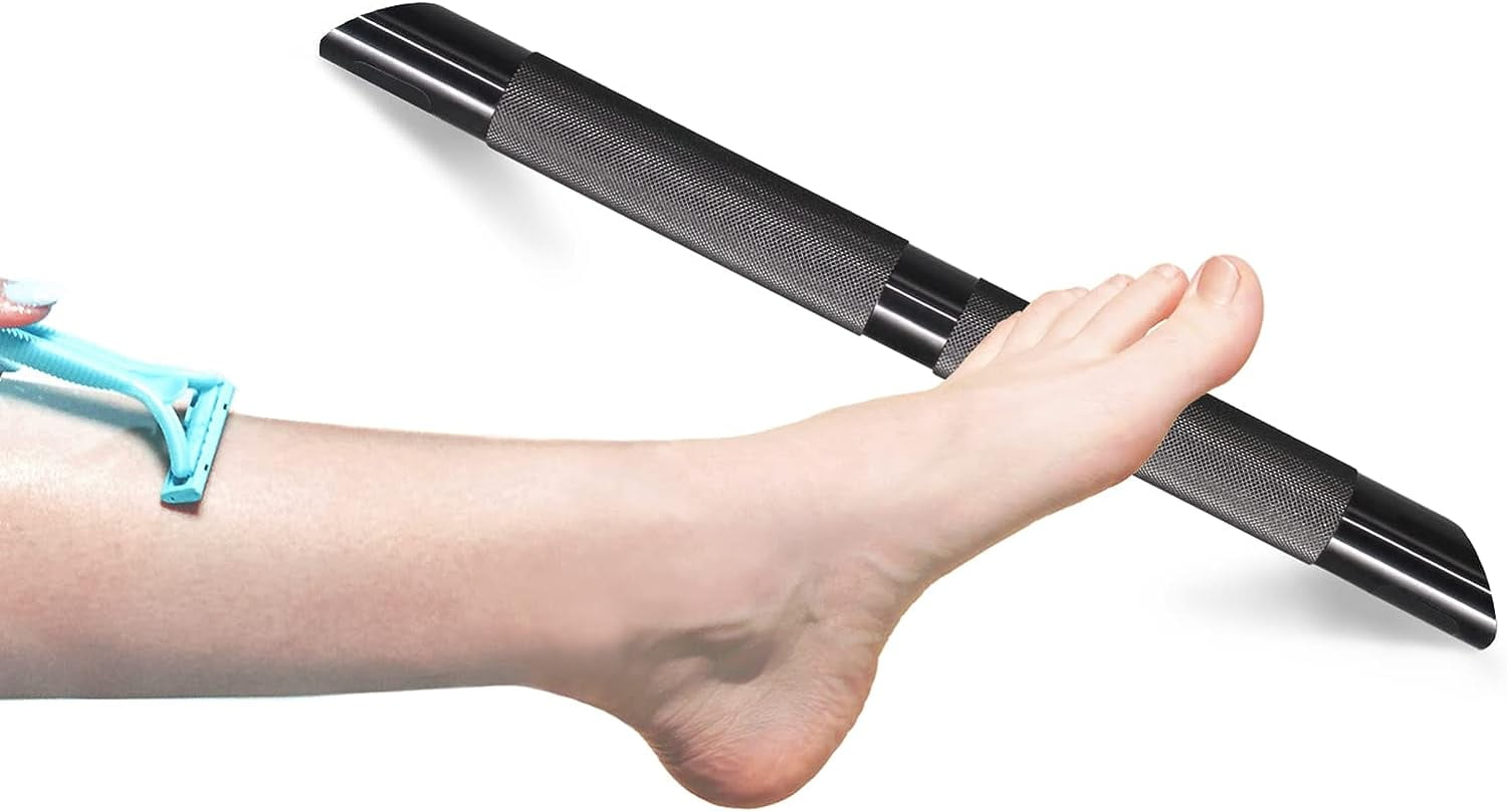 Shower Foot Rest Bar, KEERDAO Corner Foot Rest for Shaving Legs, Shower