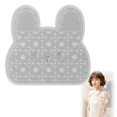thumbnail image 1 of Shower Foot Scrubber Mat with Non-Slip Suction Cups, Shower Foot and Back Scrubber,Foot Spa Brush for Cleaning & Exfoliating, Foot Points Reflexology Mat for Relax Your Feet,12X12.8 Inch,Grey, 1 of 9