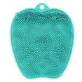 Shower Foot Scrubber Prevent Slip Suction Cup Fatigue Relief Bath Foot