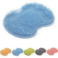 thumbnail image 1 of Shower Foot and Back Scrubber Massage Pad, 2025 New Shower Foot & Back Scrubber, Wall Mounted Massage Pad, for Use in Cleaner Men and Women (Blue), 1 of 2