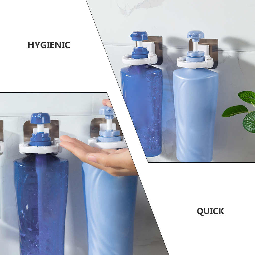 Shower Gel Bottle Rack 3Pcs Durable Nonpunching Shower Gel Holders