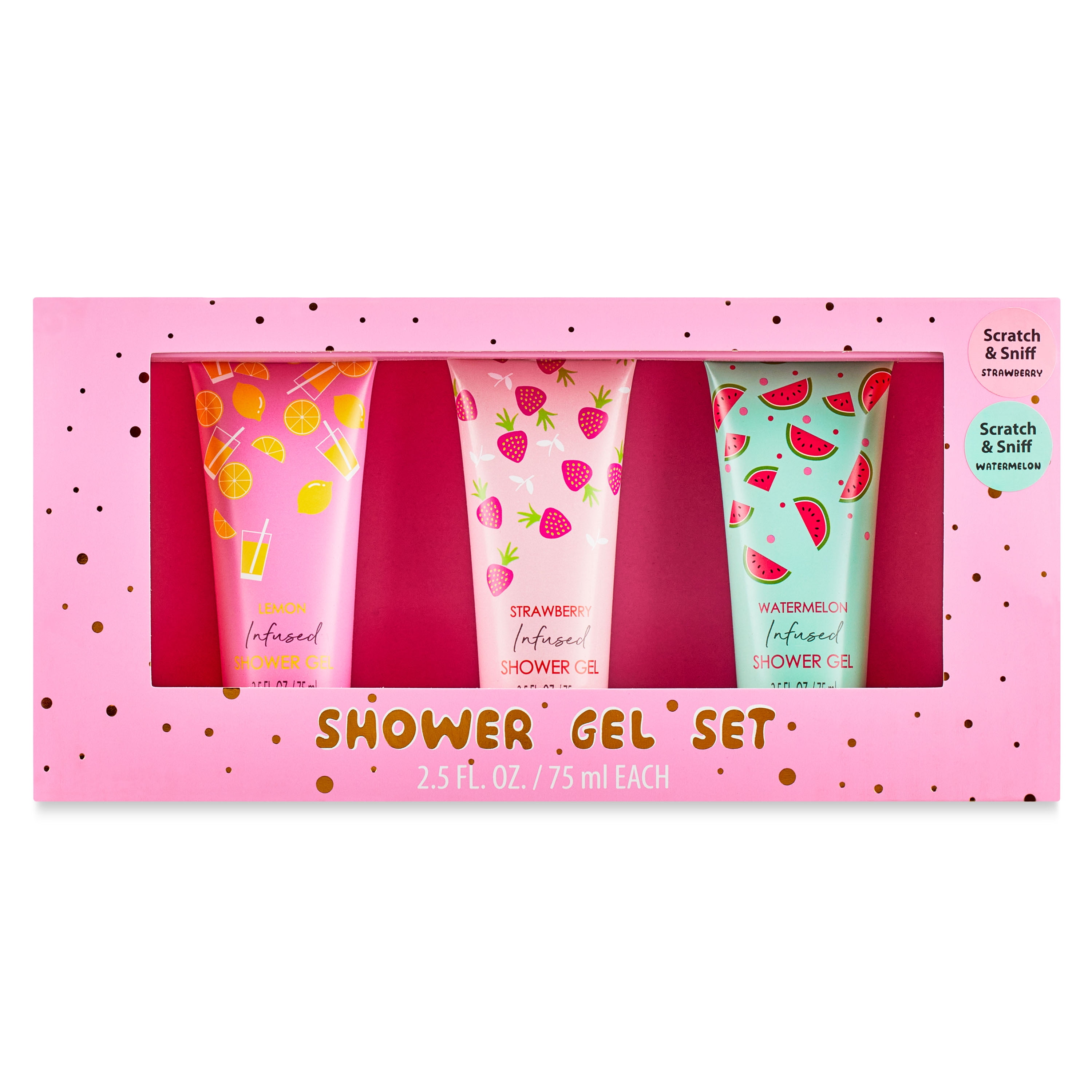 Shower Gel Gift Set, 3 Piece Set