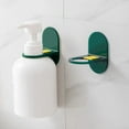 thumbnail image 1 of Shower Gel Wall Hanger No Drill Adjustable Bottle Holder, Strong Adhesive Bathroom Organizer for Shampoo Conditioner Body Wash, Space Saving Hanging Rack for Shower Home Use, 1 of 6
