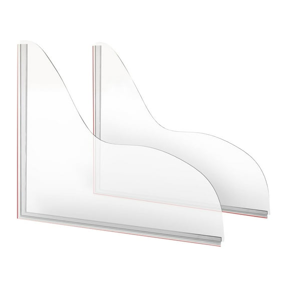 Shower Guard Kit With Waterproof And Easy Installation, Large Corner Guards For Bathtub Self-Adhesive To Block Water In Place, Suitable For Bathroom Kitchen And Sink Areas