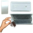 thumbnail image 1 of Shower Hair Catcher,Shower Hair Collector Wall Mount - Hair Trap for Drain Protector, Reusable Hair Trapper for Bathroom Bathtub Filter Shower Drain Yuny, 1 of 5
