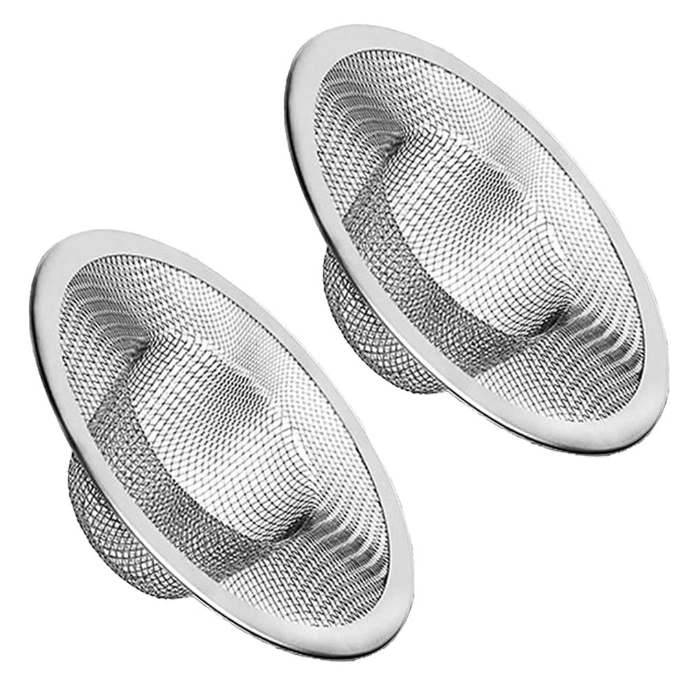 Stainless Steel Hair Catcher Strainer For Bathtub & Sink Drains - Easy Clean Bathroom Drain Cover 9 thumbnail image