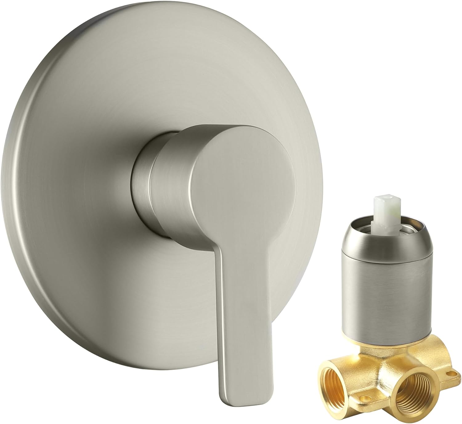 Shower Handle Replacement Single Function Shower Mixer Valve Kit Wall