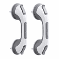 thumbnail image 1 of Shower Handles for Elderly Suction, 2 Pack 12 Inch Shower Grab Bars for Seniors, No Drilling Removable Safety Shower Grip for Bathtubs, Showers, Bathroom, Toilet and Kitchen, 1 of 7