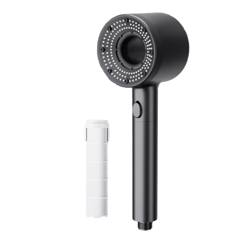 Shower Head 5 Modes Adjustable Water Saving Supercharged Portable