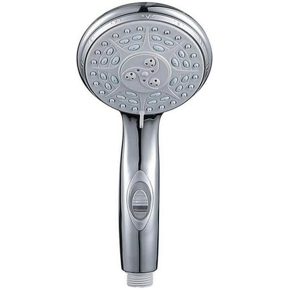 Shower Head Bathroom High Pressure Hand Held Shower Head Powerful Shower Against Low Flow-5 Spray Settings Hand Shower Showerhead