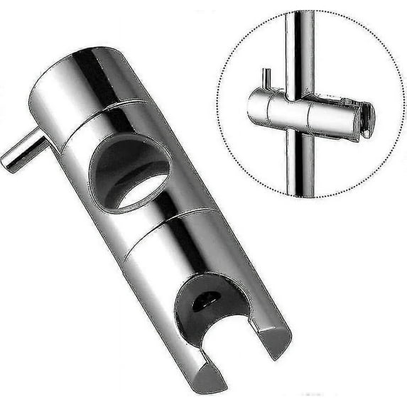 Shower Head Bracket, Shower Head Holders Replacement Shower Riser Rail (size:19mm)