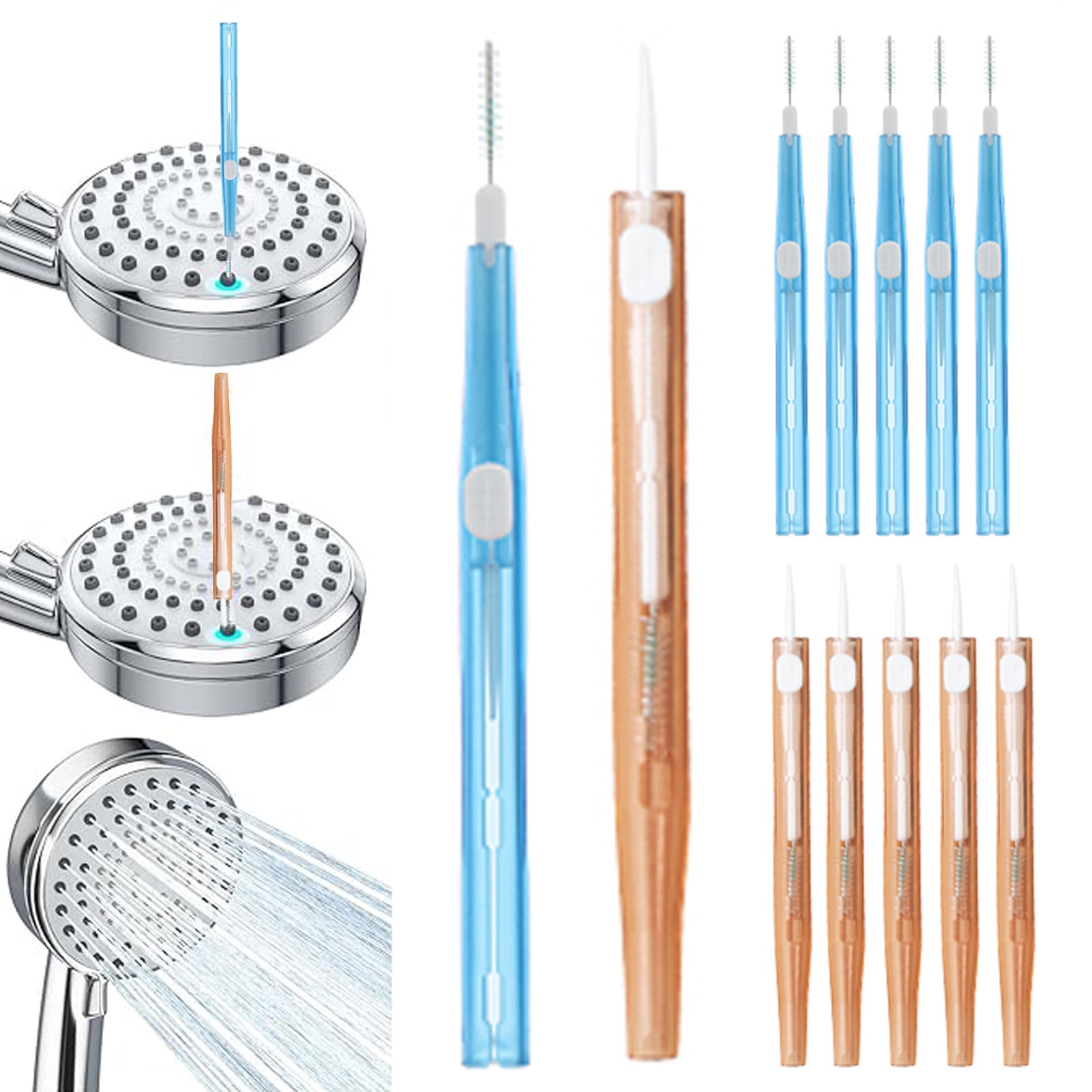 Aazon.co: Shower Head Cleaning Brush, 2024 Upgrade Shower Head - View #10