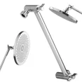 thumbnail image 1 of Shower Head Extension Arm 11 Inch Adjustable Angle Height G1/2 Universal, 1 of 6