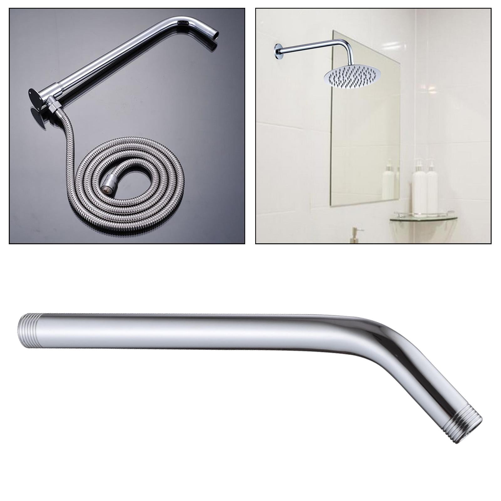 Shower Head Extension Arm Extender Home Wall Pipes Arm Faucet Faucet