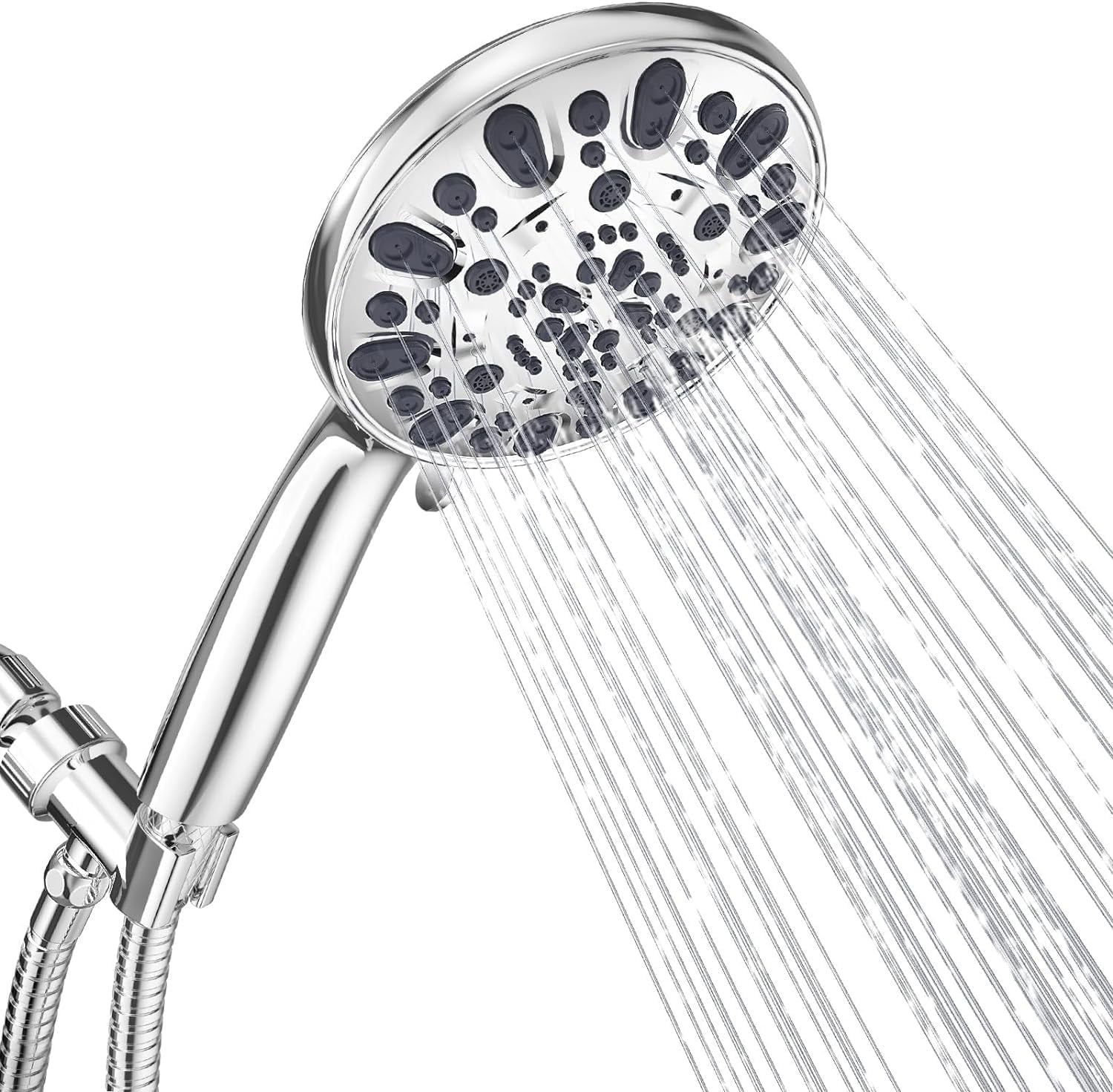 Handheld Showerhead , 7 Spray Settings High Pressure Shower Heads with ...