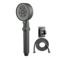 thumbnail image 1 of Shower Head with Handheld High Pressure 8 Spray Modes Body Coverage Powerful Rain Showerhead with 78In Long Hose and Adjustable Holders for Bathroom Upgrade, 1 of 8