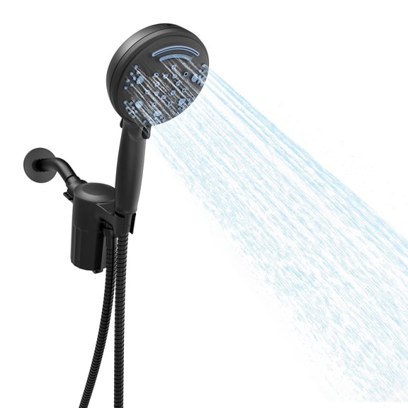 Shower Head with Handheld Spray Combo, High Pressure Rainfall Shower Head with 13inch Adjustable Slide Bar,Dual Rainfall Showerhead,Bathroom Accessories