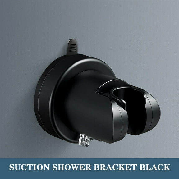 Shower Head Handset Holder Bathroom Wall Mount Adjustable Suction Cup Rack Removable Sprinkler Head Base Shower Mounting Bracket