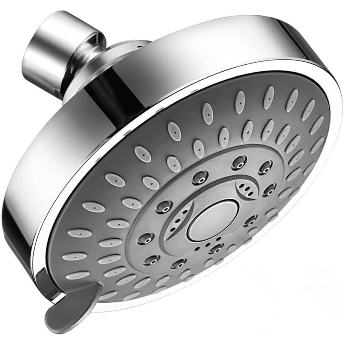 Shower Head High High Flow Pressure Rain Fixed Showerhead 5Setting