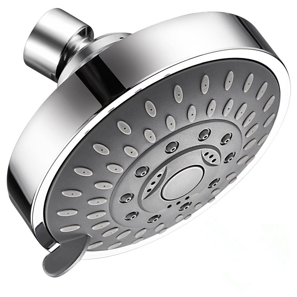 Shower Head High Pressure 4 Inch 5setting Adjustable Shower Head Top