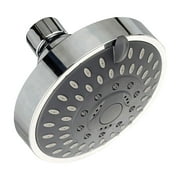 Shower Head High Pressure Rain Fixed Showerhead 5-Setting with Adjustable Metal Swivel Ball Joint - Relaxed Shower Experience Even at Low Water Flow & Pressure