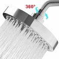 Shower Head High Pressure Rain, Luxury Showerhead with Chrome Plated