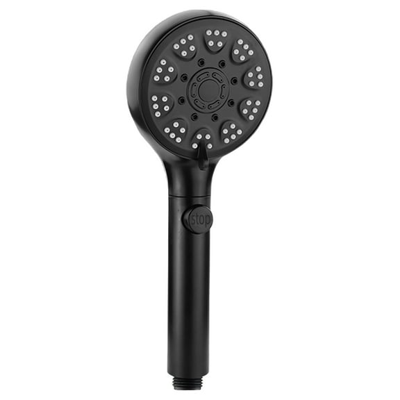 Shower Head High Pressure, Usupdd Power Booster Sprayer Bathroom Filter Shower Head, Rust Proof Thickened Baking Paint Bath Shower Head with Massage Spray for Low Water Pressure