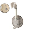 thumbnail image 1 of Shower Head Holder, 360° Rotatable & Adjustable Angle, Sideways & Forward Bend Design, Strong Adhesive, No Drill Installation, 1 of 5