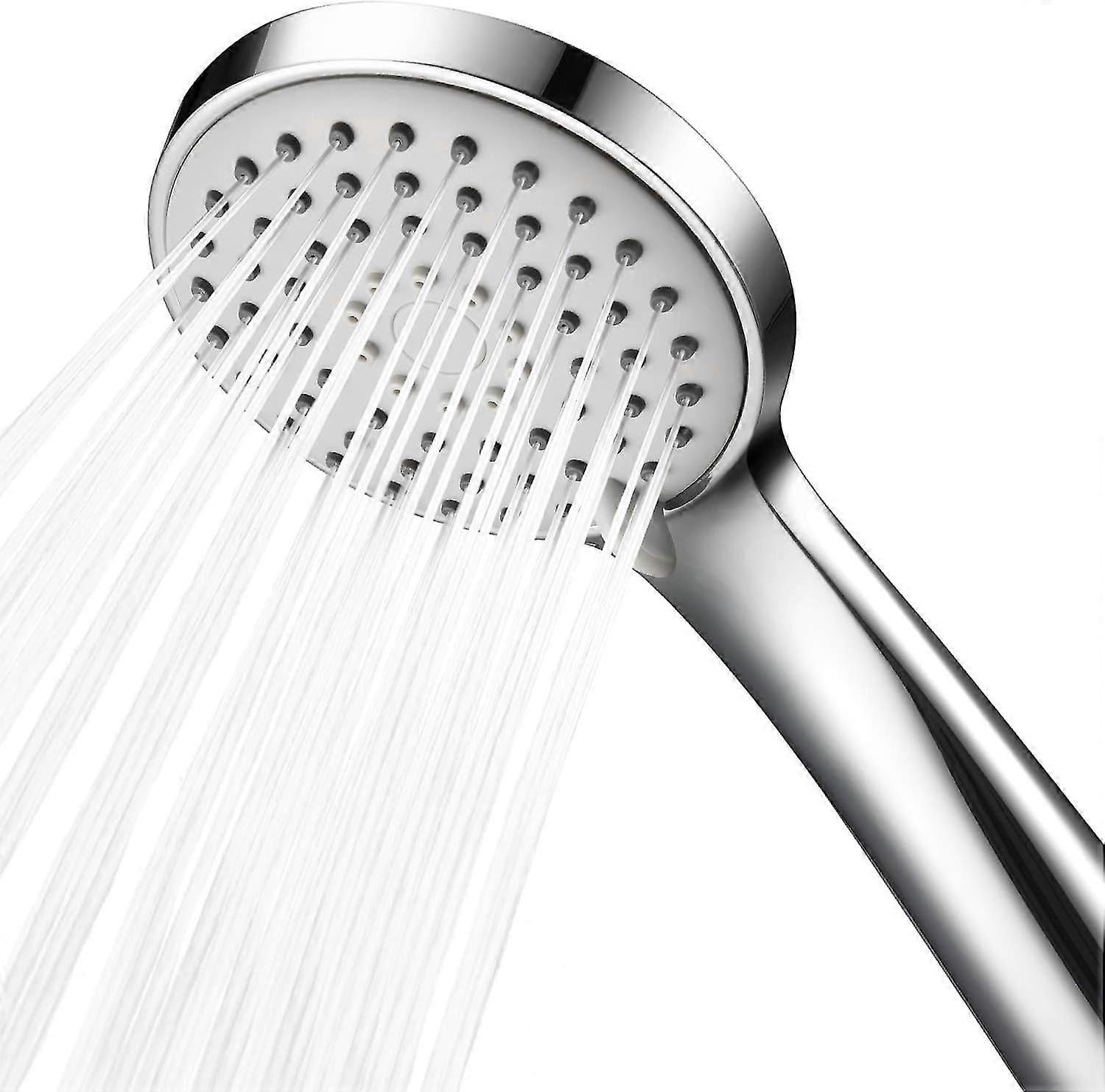Shower Head, Low Water Pressure Boosting Handheld Shower Head High Pressure Water Saving 3 Powerful