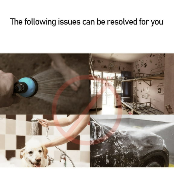 Shower Head,Portable Handheld Battery Powered Handheld Handheld Battery Hxber Bosnyyds Battery Powe Handheld Siuke Head Buzhi Reable