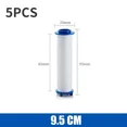 thumbnail image 1 of Shower Head Replacement Cotton Filter Set Water Purification 6cm 8cm 9cm 9.5cm 11.5cm Length for Shower Water Cleaning 5 PCS (5pcs 9.5cm), 1 of 7