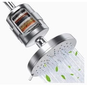 Shower Head Set Boosting Pressure Filtration System 3 Adjustable Modes