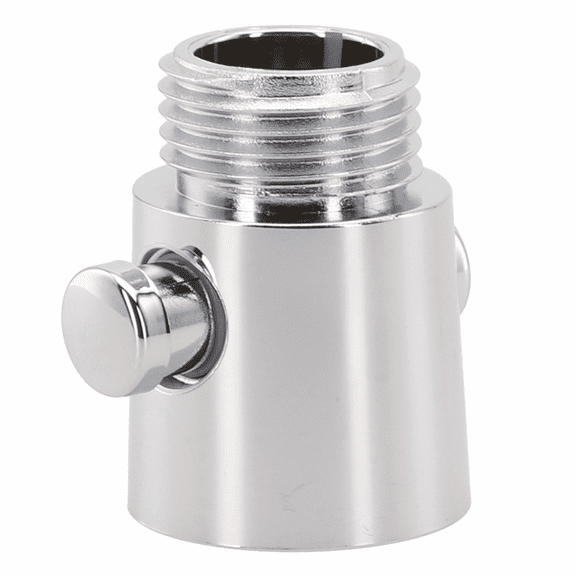 Shower Head Shut Off Valve, G1/2'' Water Flow Control Valve Volume Adjust Valve, Universal Size Water Shut Off Valve for Shower Arm and Hose or Bidet Sprayer(ABS Electroplating)