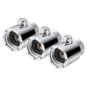 Shower Head Shut Off Valve,Shower Restrictor,Adjust Valve Replacement,Handheld Shower Shut-Off Valve,Multifunctional Water Restrictor,Plastic Shower Flow Control Valves for Handheld Shower,3PCS