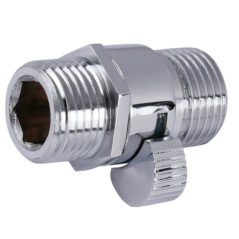 Shower Head Valve Water Flow Control Valves Pressure Regulator Restrictor Shut Off Nozzle Heater
