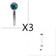 thumbnail image 1 of Shower Head Water Saving Flow 360 Degrees Rotating With Small Fan ABS Rain High Pressure Spray Nozzle Bathroom Accessories, 1 of 3