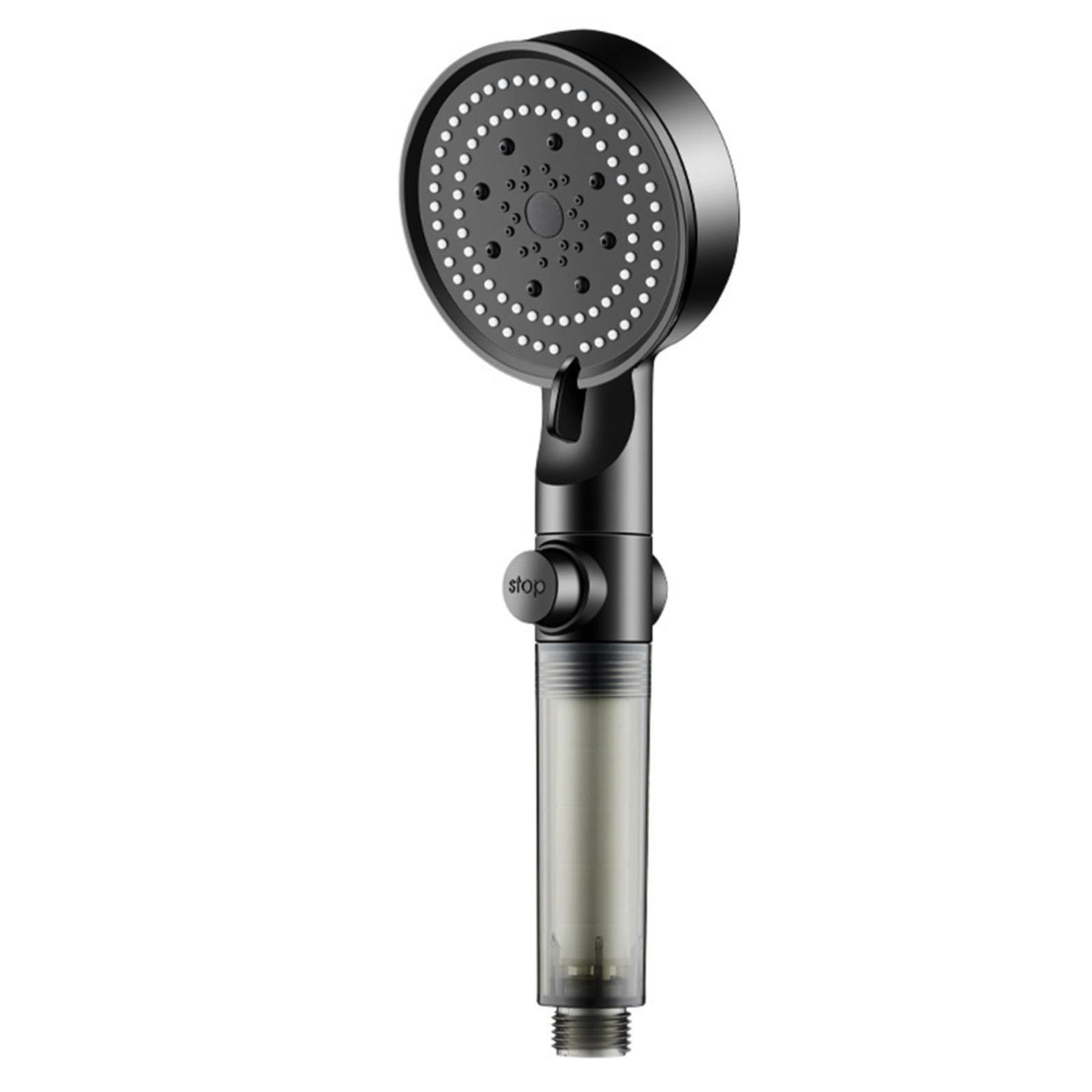 Shower Head With 5 Spray Modes High Pressure Handheld Showerhead With
