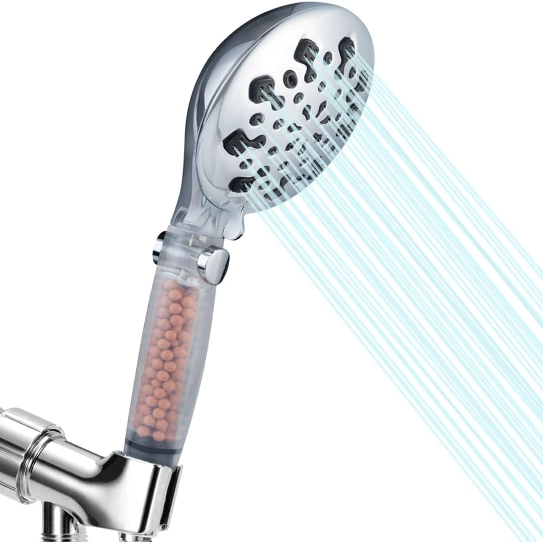 Shower Head With Handheld Filter And Hose High Pressure Shower Heads