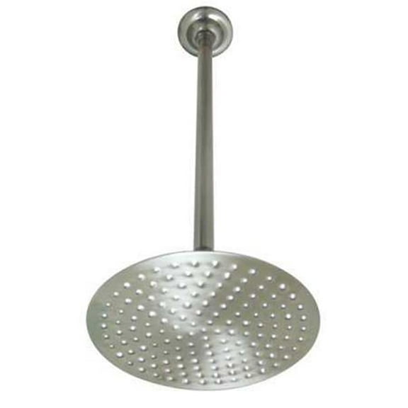 Shower Head with 17 in. Ceiling Mounted Shower Arm   Oil Rubbed Bronze