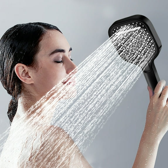Shower Head with Handheld, CXALSSY Shower Head, High Pressure Shower Heads, Handheld Shower Heads, 3 Modes Adjustable