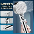 thumbnail image 1 of Shower Head with Handheld, CXALSSY Shower Head, High Pressure Shower Heads, Handheld Shower Heads, 5 Modes Adjustable, 1 of 7