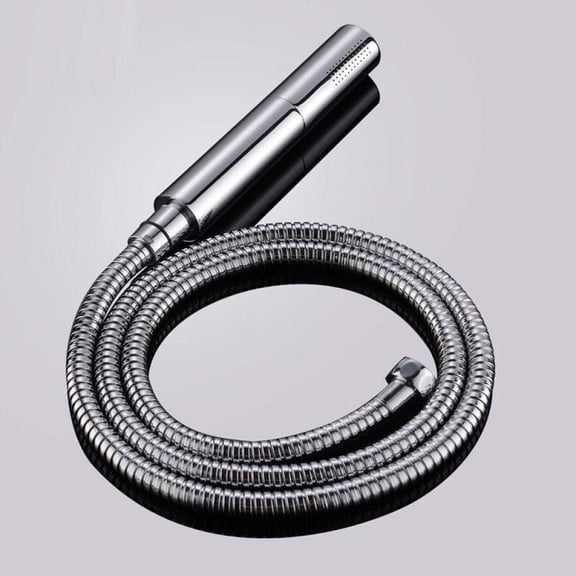 Shower Head with Switch Hand Shower Head Brass Pressure Rain&Pulse Spray Gun Super Supercharged Bathroom Detachable Washable Showerhead