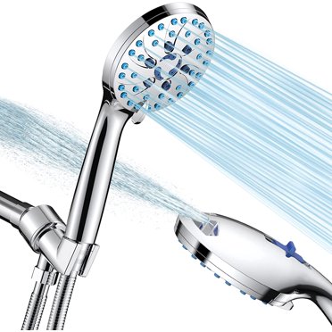 Shower Head Hose HotelSpa 5 To 7 Foot Extra Long Stretchable Stainless Steel Shower Hose Stretches To Your Needs Shower Hose Attachment