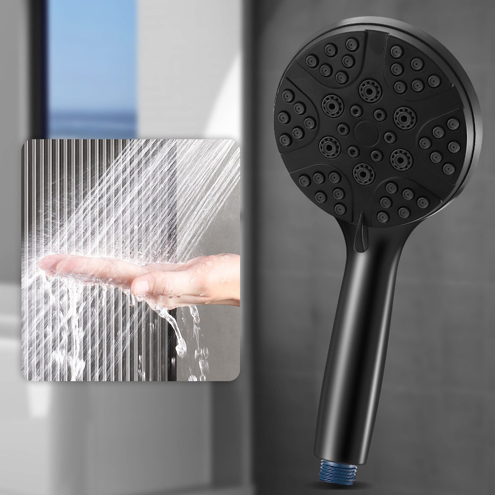 Shower Heads With Handheld Spray Combo Shower Head With 8 Spray