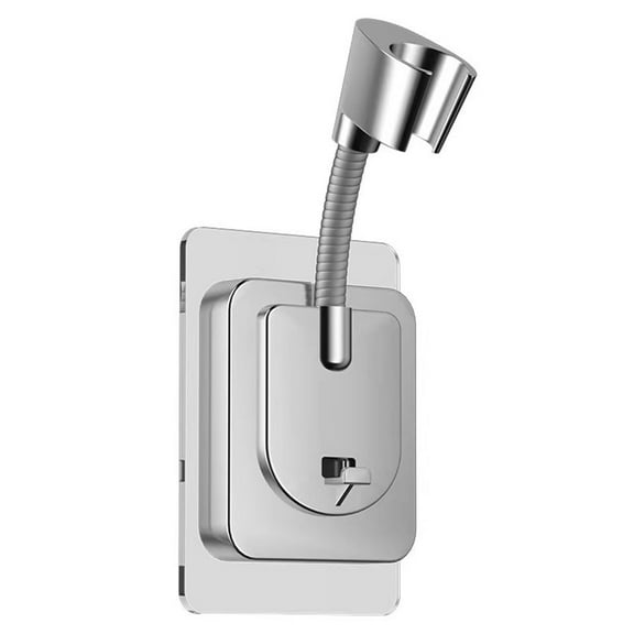 Shower Holder No-Drill Adjustable Shower Head Holder Wall Mounted for Bathroom
